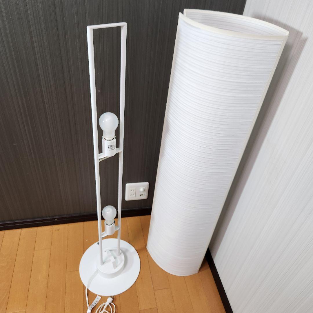 定価8万☆山田照明 インテリアスタンド アールスクエア プリーツ FI-4118