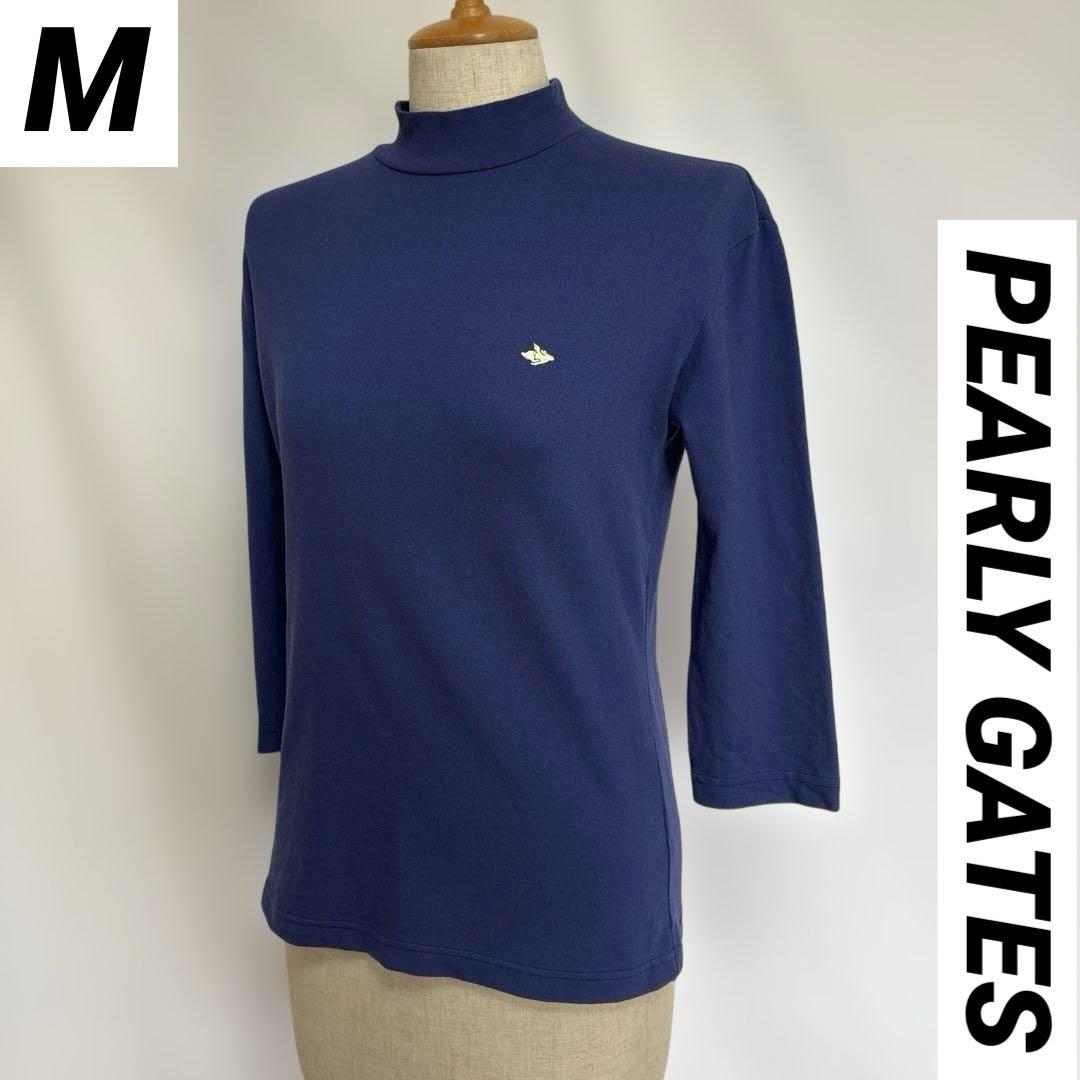 PEARLY GATES】モックネックシャツ Mサイズ ゴルフウェア - メルカリ