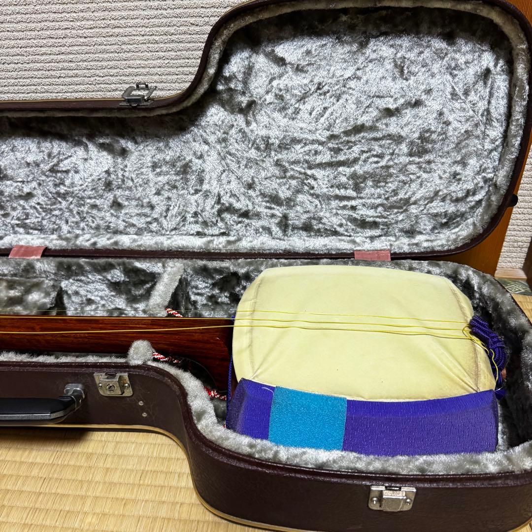 初心者オススメ 中棹 三味線 セット 撥 胴かけ ソフトケース付き 和楽器