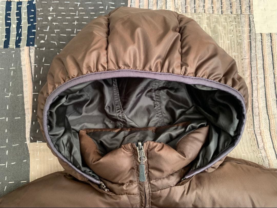 eddie bauer リバーシブル パフジャケット ダウンジャケット Sサイズ