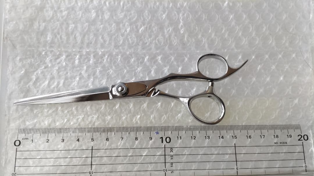 武芸シザー　5.8インチ　美容師　ブラントシザーパワーロックシステム