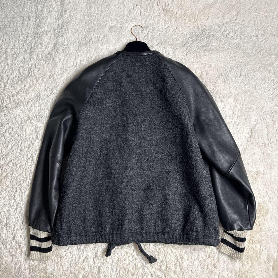 【美品】イザベルマランエトワール ラムレザー切り替え スタジャン 36 黒