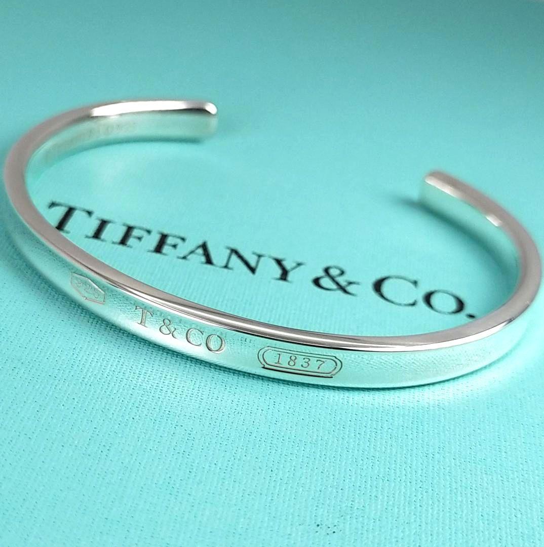 ★SALE★【ティファニー】１８３７　ナロー　カフ　バングル　2404