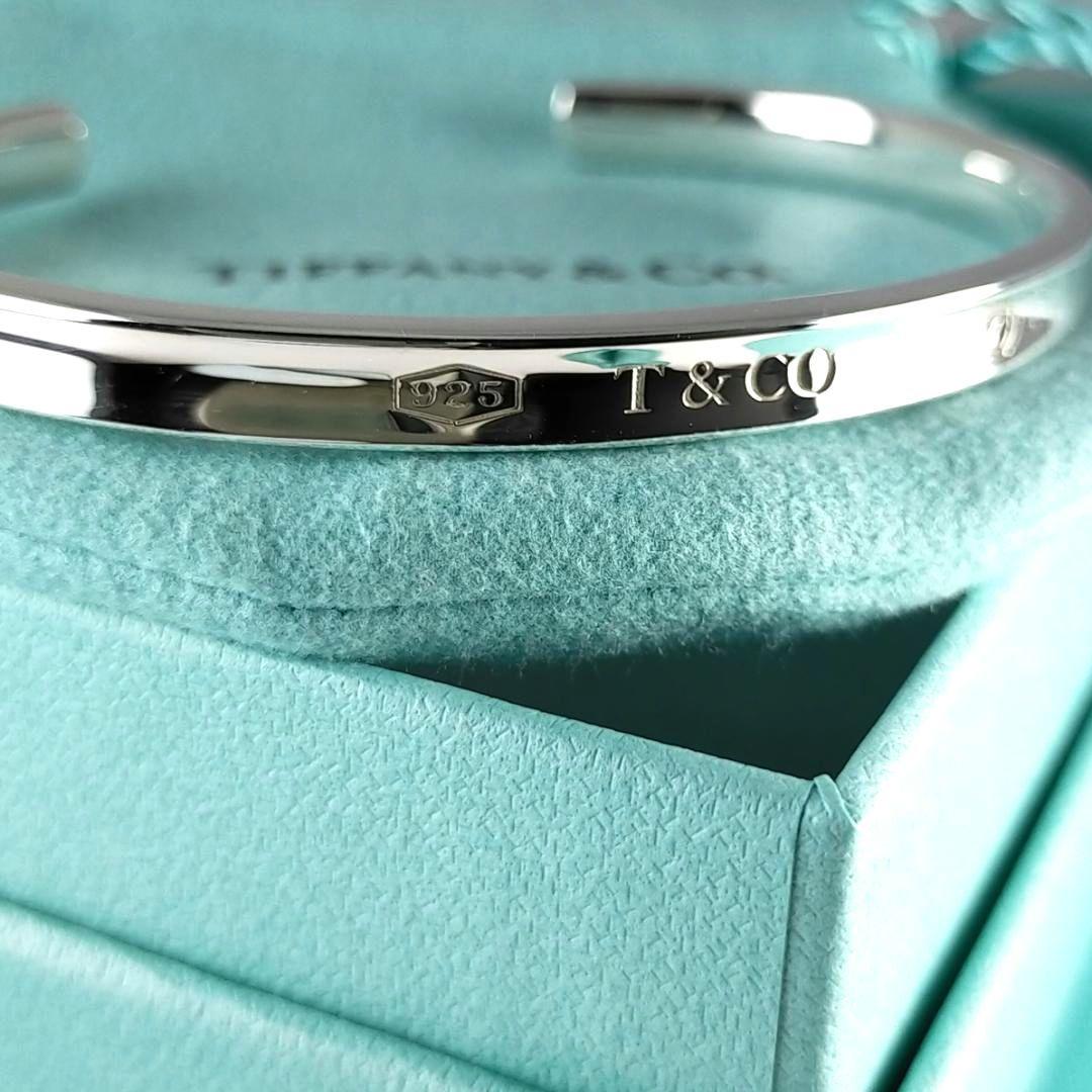 ★SALE★【ティファニー】１８３７　ナロー　カフ　バングル　2404