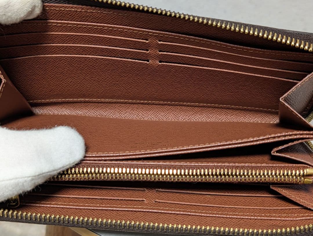 超美品★☆ルイヴィトン 長財布 モノグラム茶色 ジッピーウォレット 男女兼用