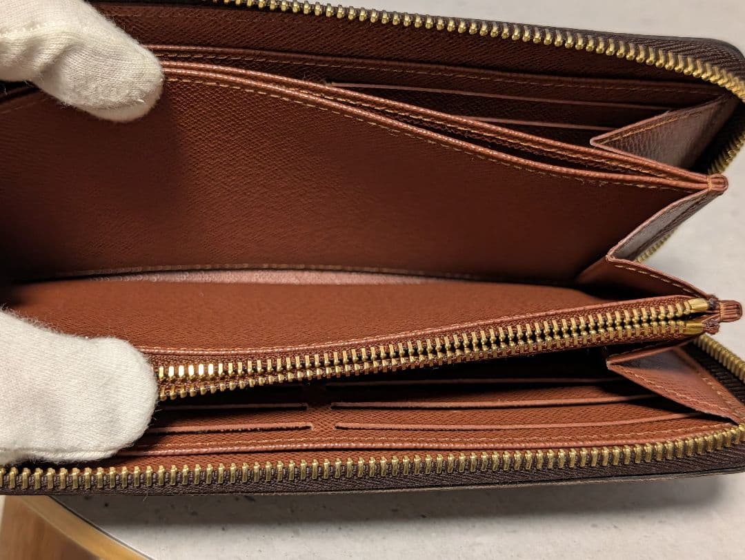 超美品★☆ルイヴィトン 長財布 モノグラム茶色 ジッピーウォレット 男女兼用