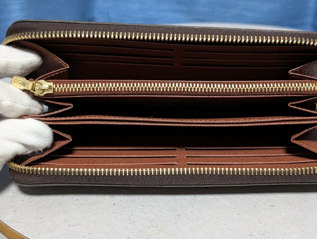 超美品★☆ルイヴィトン 長財布 モノグラム茶色 ジッピーウォレット 男女兼用