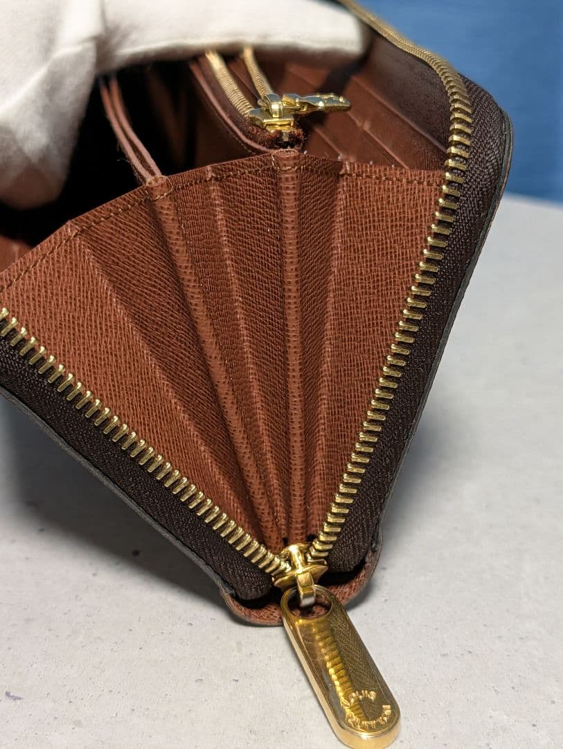 超美品★☆ルイヴィトン 長財布 モノグラム茶色 ジッピーウォレット 男女兼用