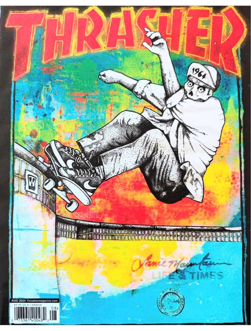 Lance Mountain x Anti Hero アート ポスター③ Lance Mountain x Anti