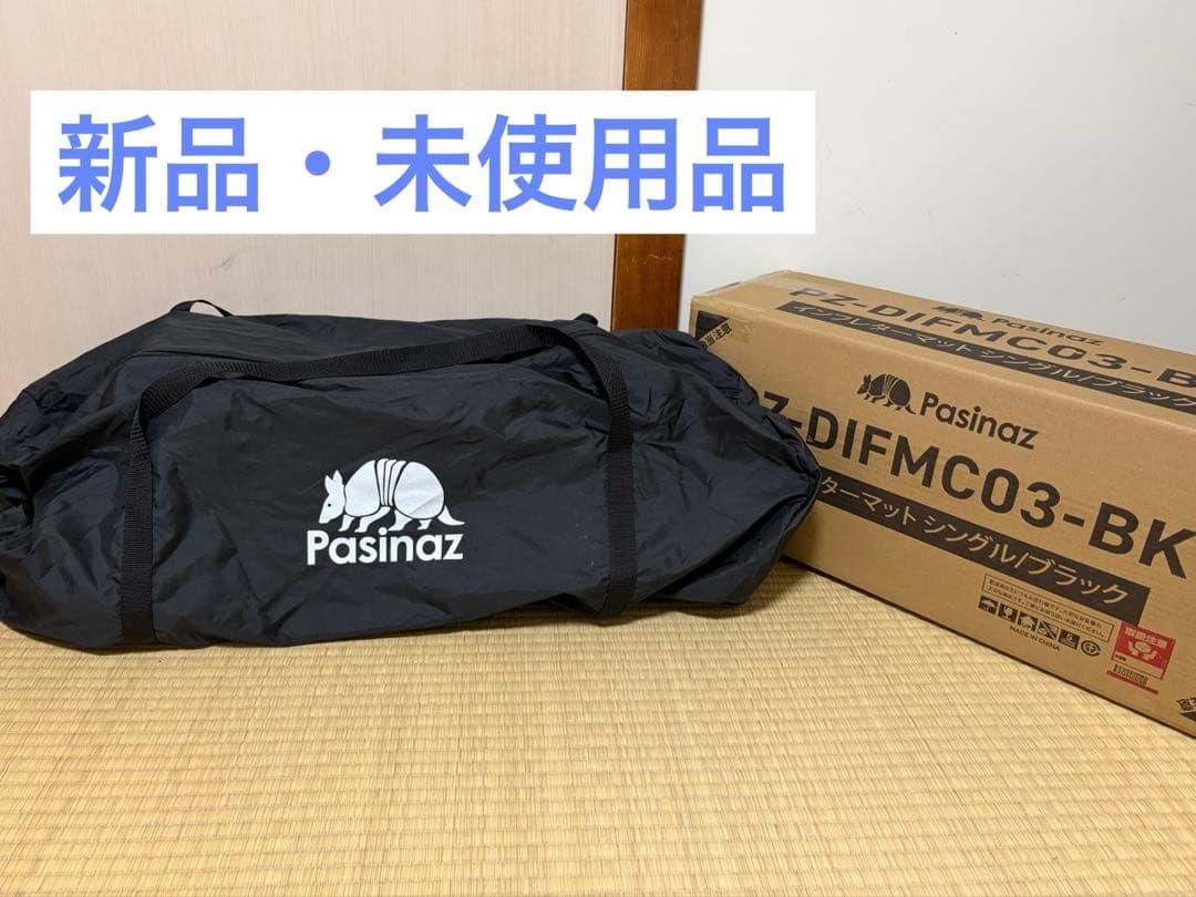 未使用】Pasinaz インフレーターマット 電動ポンプ内臓 コンパクト