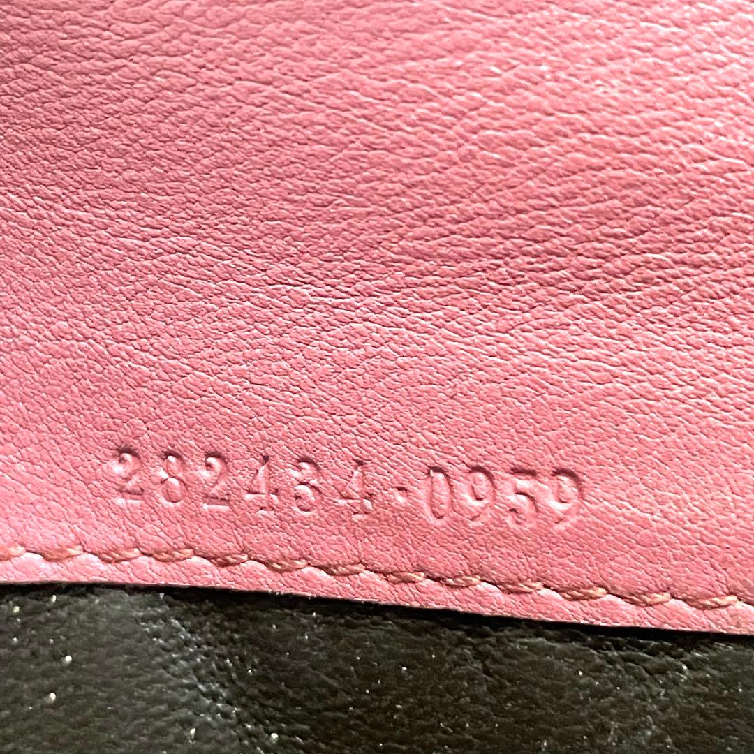GUCCI グッチ 長財布 シマ インターロッキング ゴールド金具 0109-①