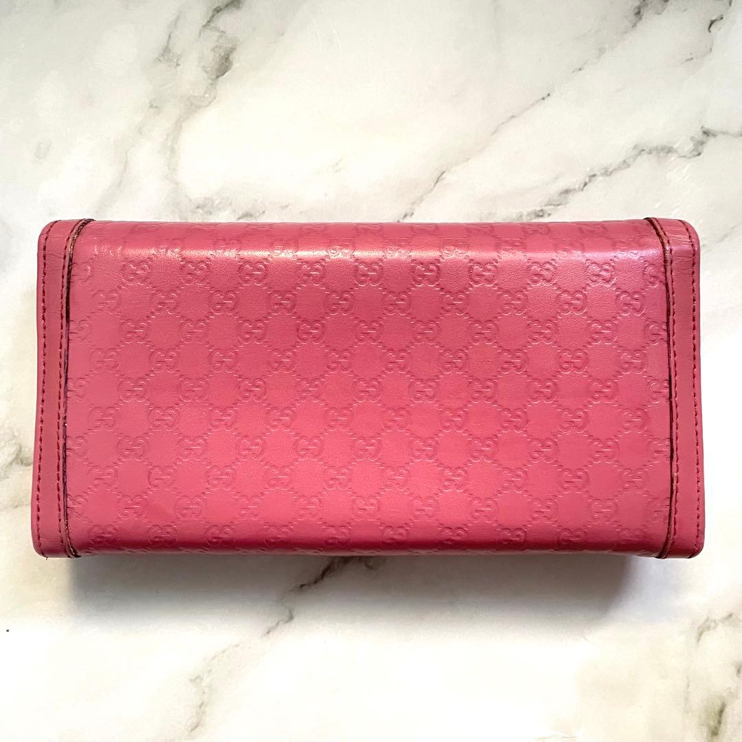 GUCCI グッチ 長財布 シマ インターロッキング ゴールド金具 0109-①