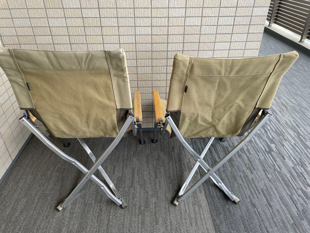 スノーピーク　ローチェア30 カーキ（2脚セット）
