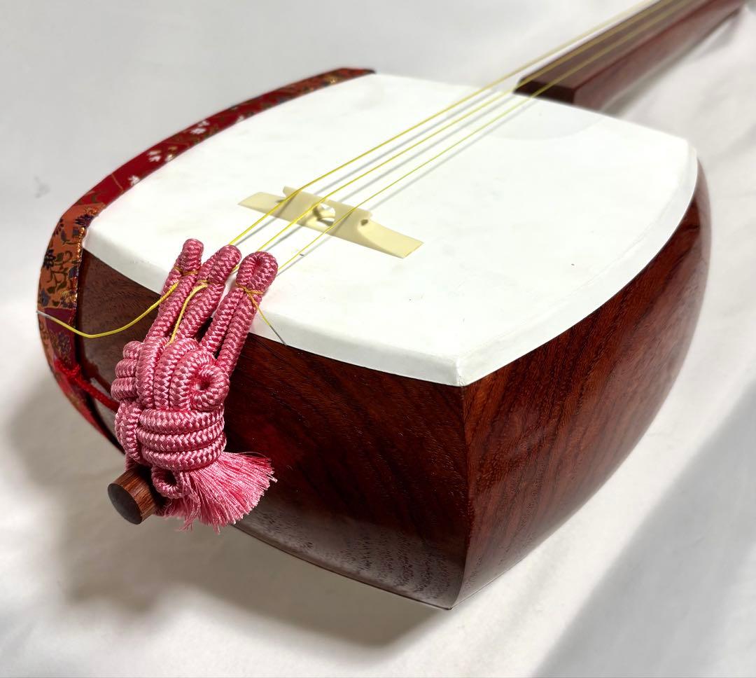 三味線セット　正寸/中棹/三つ折棹