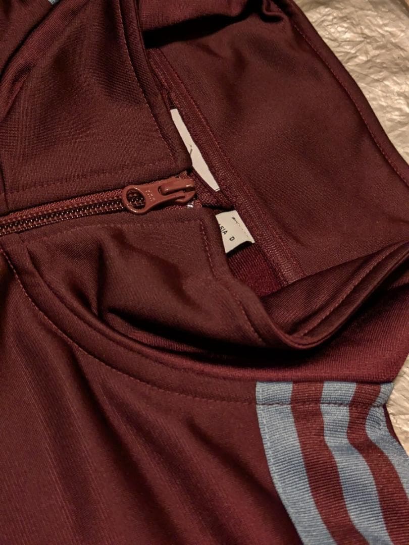 アディダス ベッケンバウアートラックジャケット XL マルーン IN1000