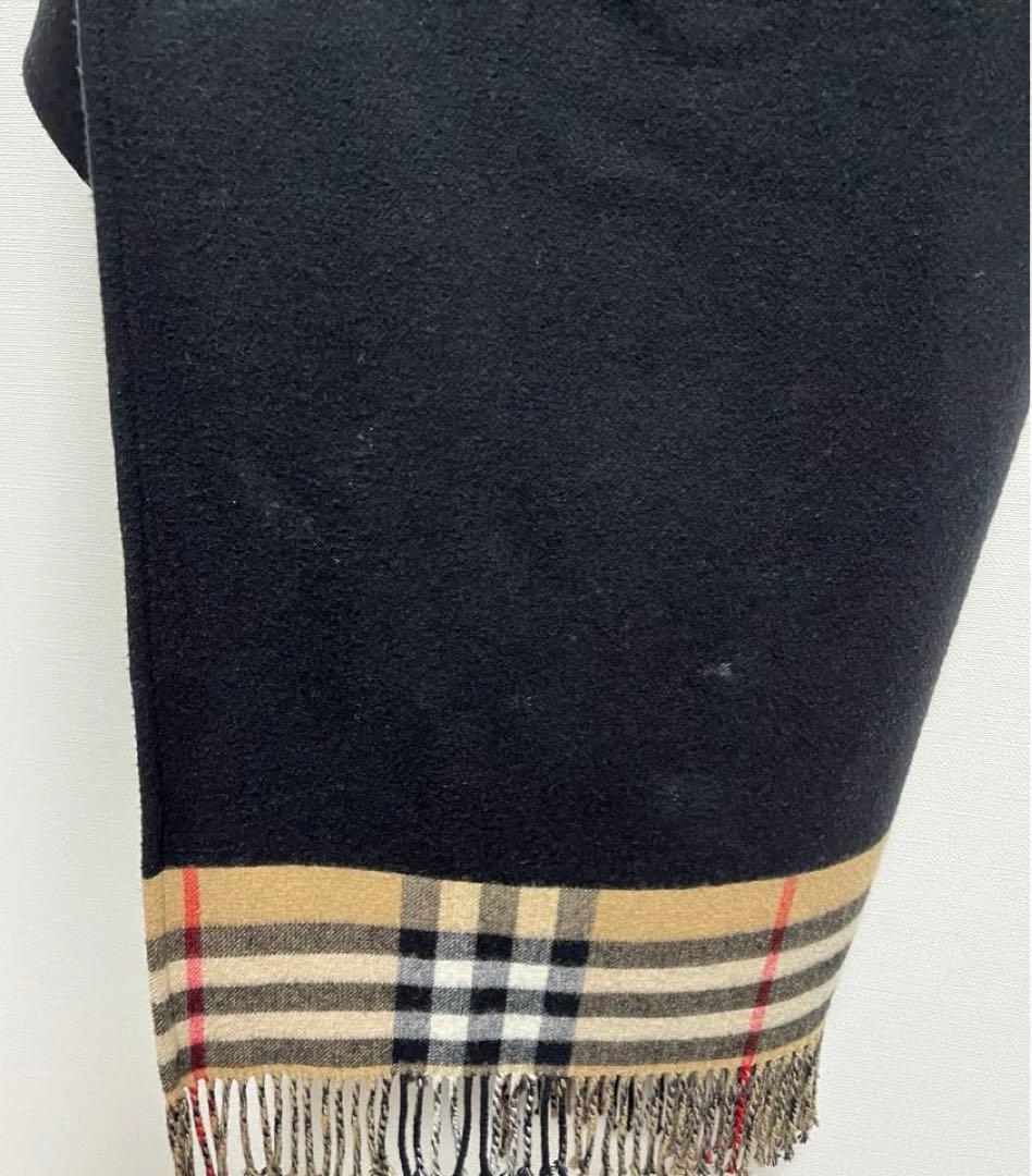 【百貨店購入】バーバリー ノバチェック　ポンチョ ケープ　リバーシブル　男女兼用