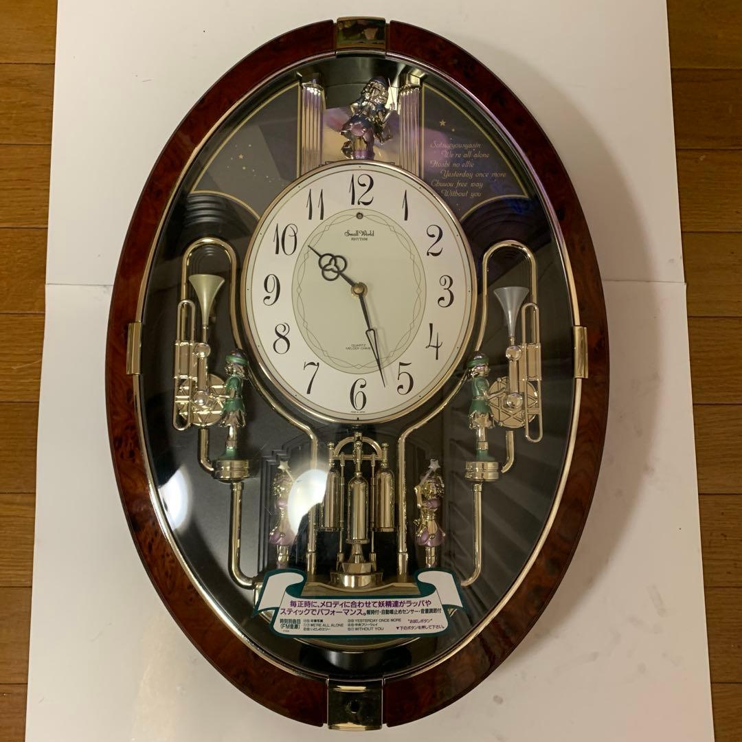 美品 Small World スモールワールド からくり時計 リズム6曲 - メルカリ