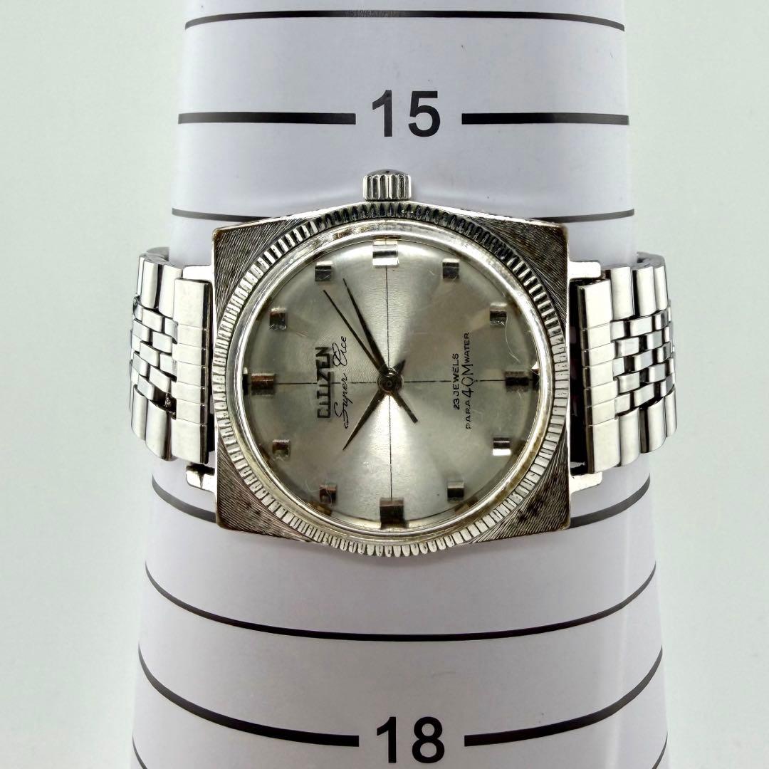 極希少/稼働】シチズン スーパーエース 腕時計 ヴィンテージ 手巻き 23