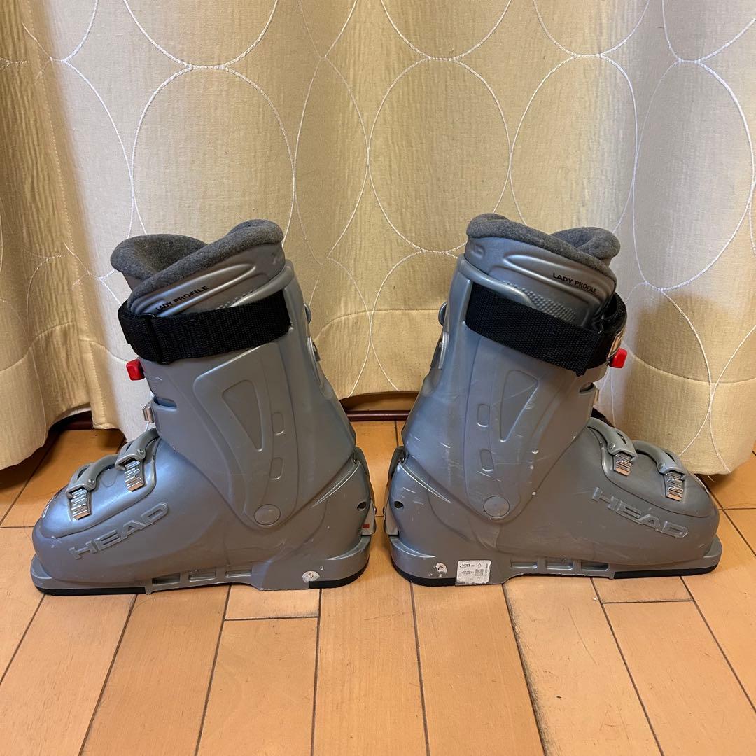 ◇状態良好◇ KAZAMA 140cm ブーツ　HEAD 24〜24.5cm