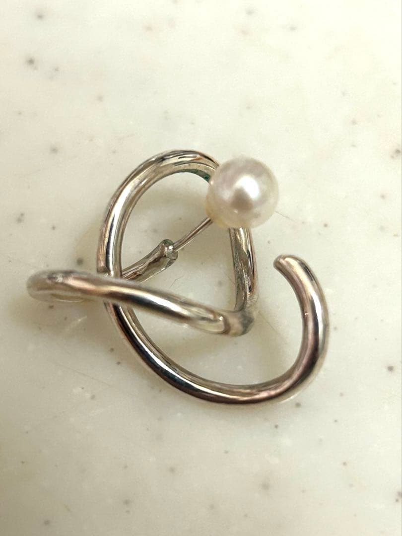 専用♡イーエム e.m.☆ ピアス ノットピアス パール SVR925