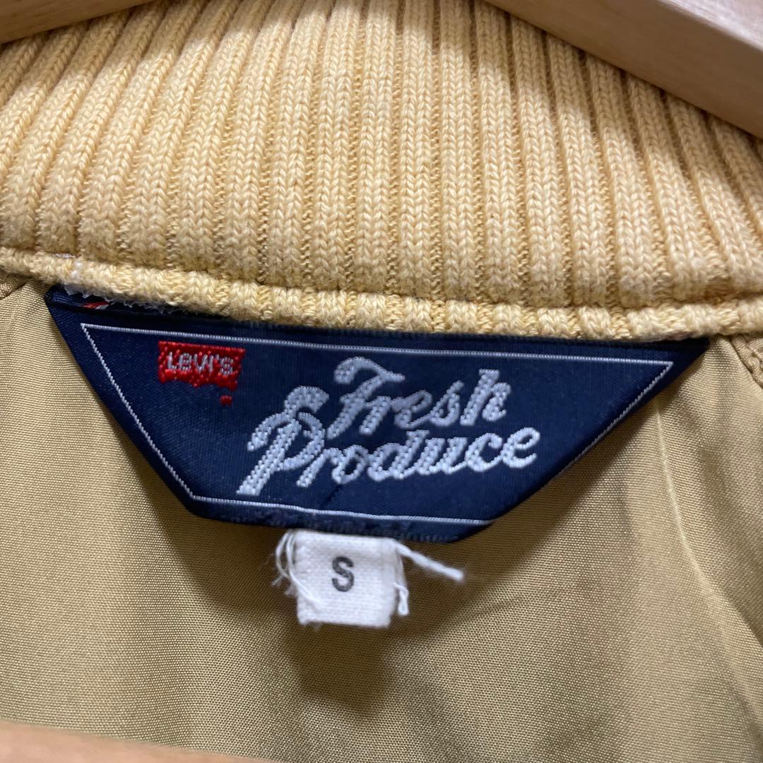 LEVI’S FRESH PRODUCE ボンバージャケットORANGE TAB