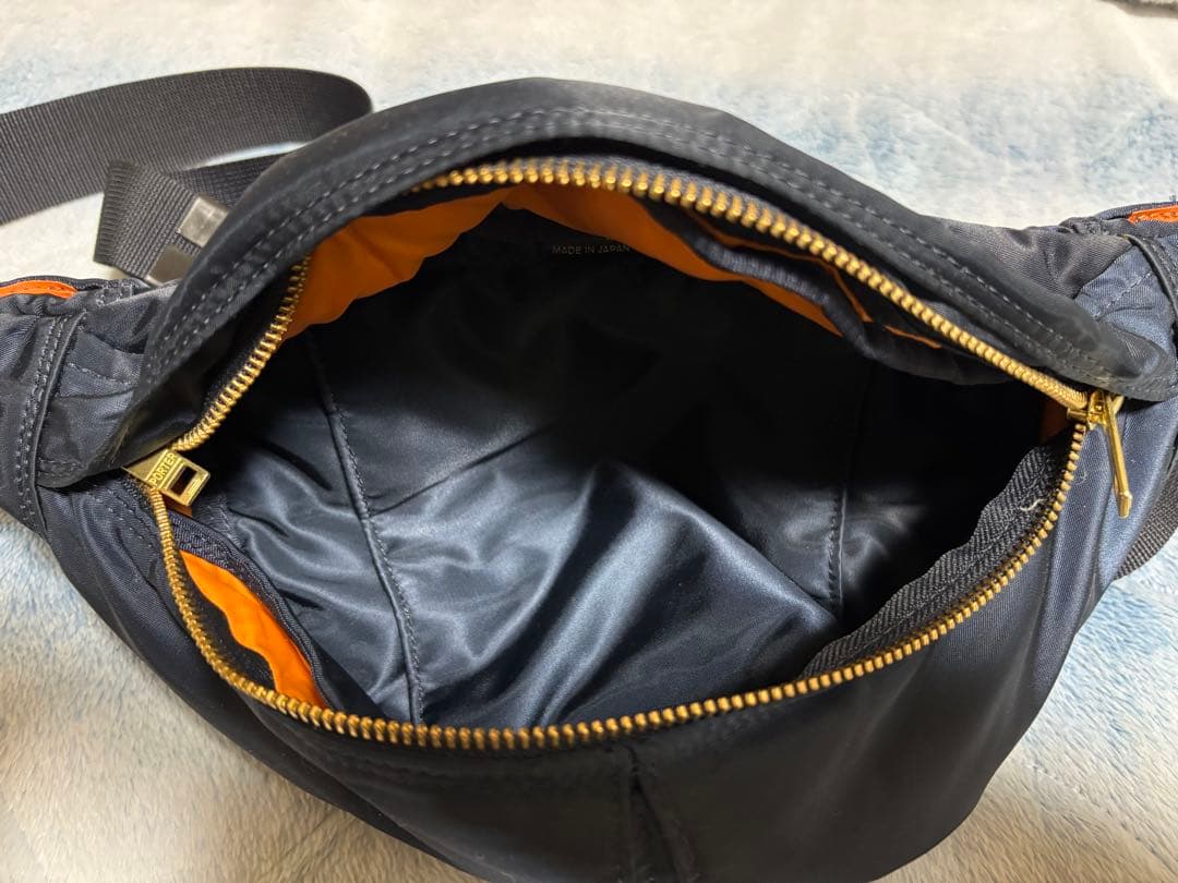 美品❗️最新型 PORTER タンカー ウエストバッグ(s) アイアンブルー