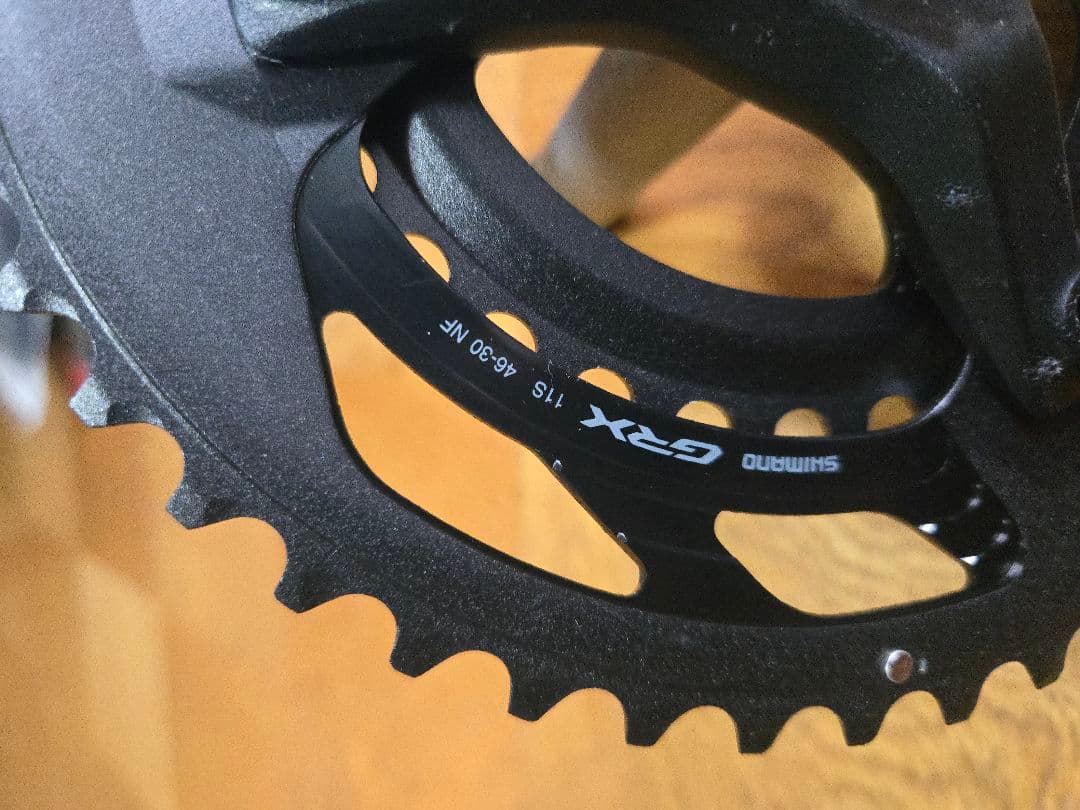 シマノ GRX クランク FC-RX600 46×30T 11S 172.5㎜