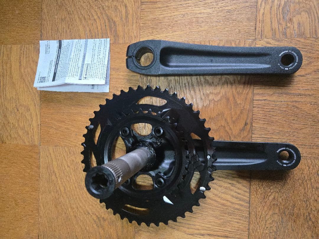 シマノ GRX クランク FC-RX600 46×30T 11S 172.5㎜