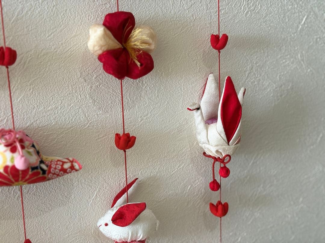 可愛いつるし雛No.165 壁掛けタイプ・ひな祭り桃の節句・さげもんつるし飾り