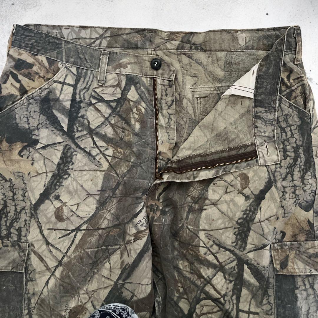 Liberty リアルツリー カーゴパンツ 裾ドローコード L相当 ゆるダボ