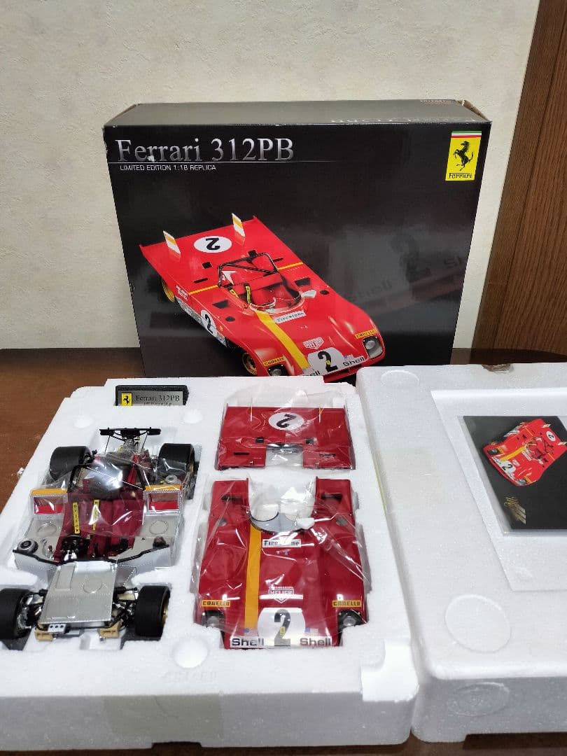 GMP1/18フェラーリ312PB No2【1972セブリング優勝車新品】