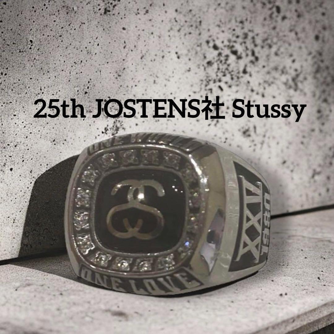 激レア 25周年 JOSTENS社 Stussy 指輪 チャンピオンリング20号
