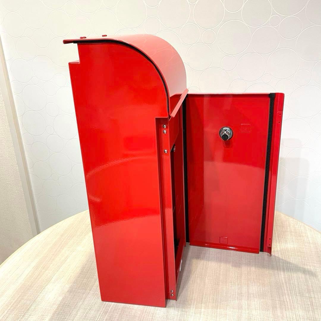 未使用】フィール2 スタンド式ポスト 右勝手 郵便ポスト 大型投函 鍵