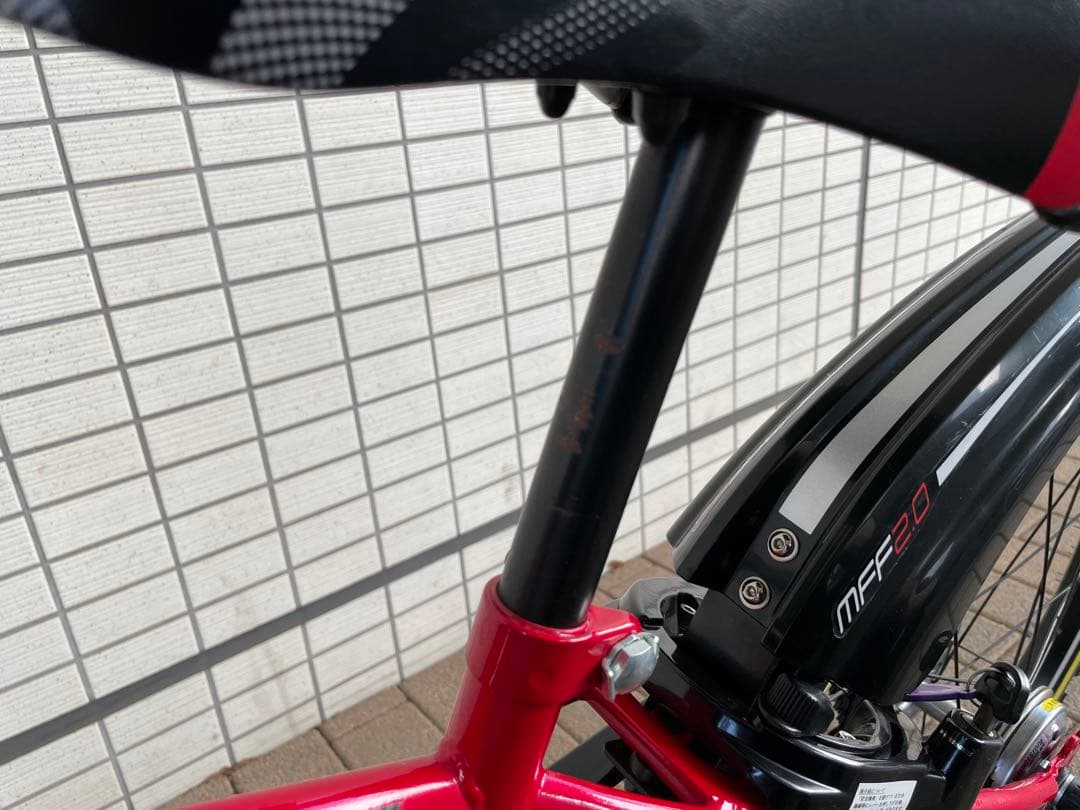 こて　BRIDGESTONE 子供用自転車 レッド