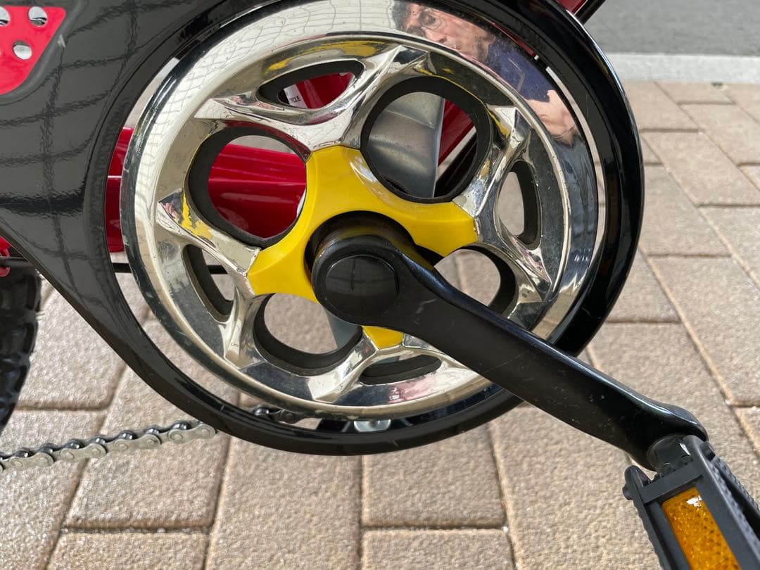 こて　BRIDGESTONE 子供用自転車 レッド