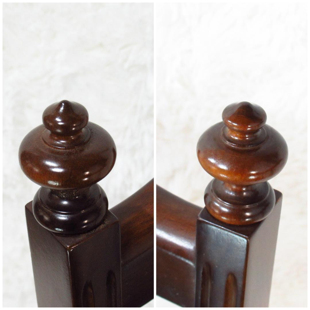 karimoku カリモク家具 ダイニングチェア ヴィンテージ ダークグリーン①