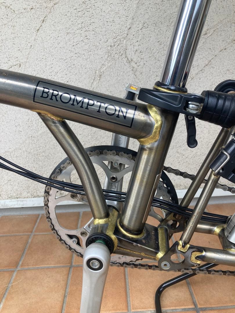 ブロンプトン　M6L　BROMPTON　RAWカラー　2016