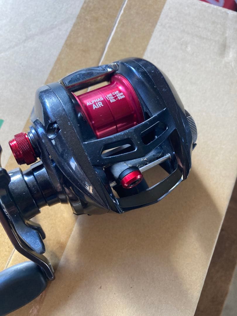 ダイワ　ALPHAS AIR 7.2R アルファスエア　中古　右巻き