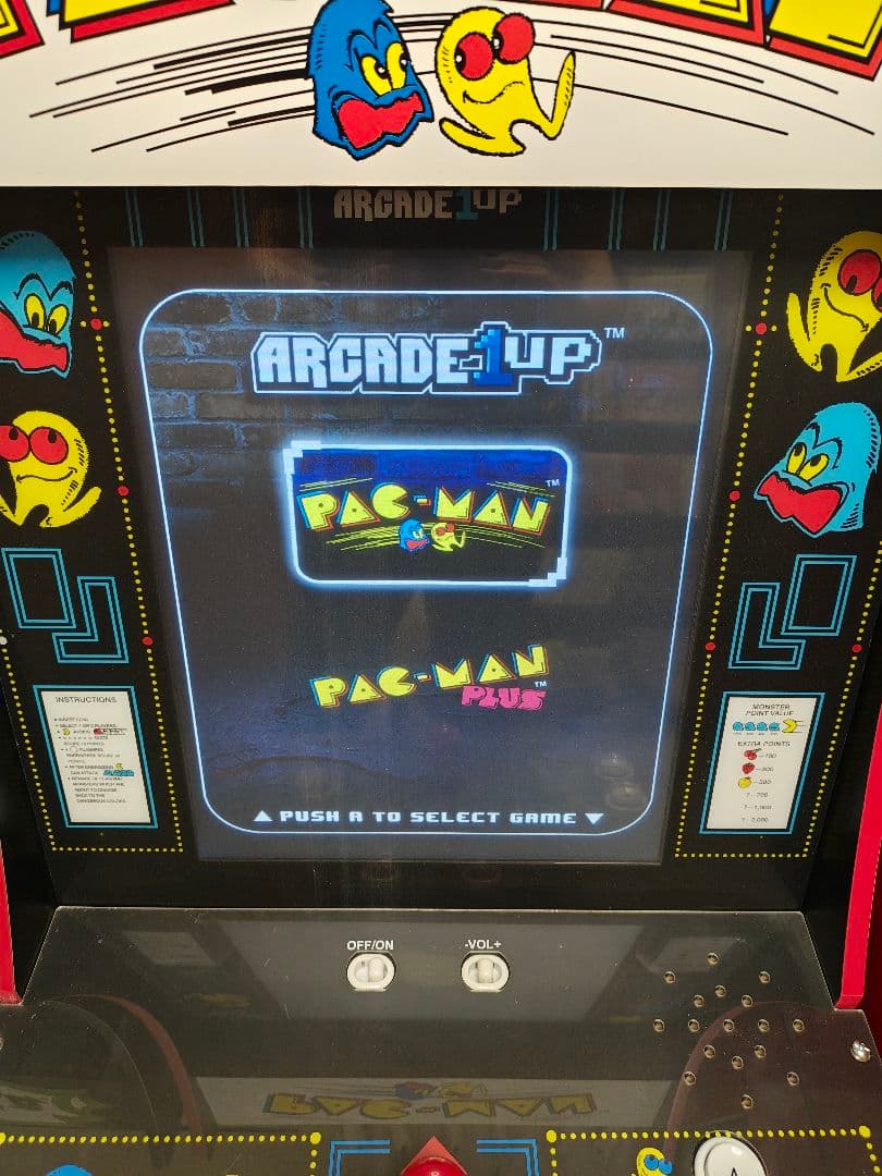 arcade1up　pacman