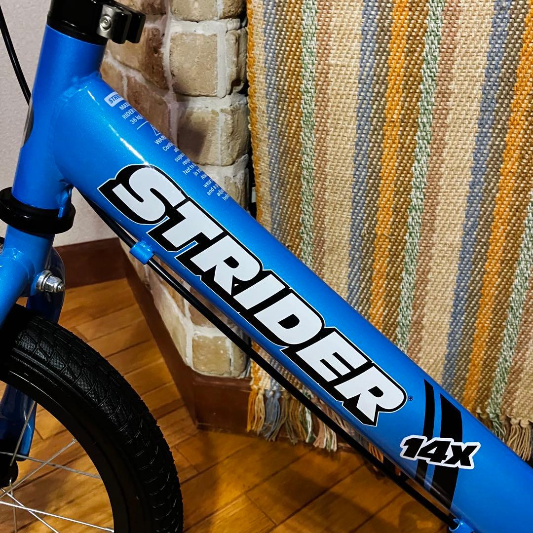 展示・未走行品　STRIDER 14x ストライダー　人気ブルー　2018製造