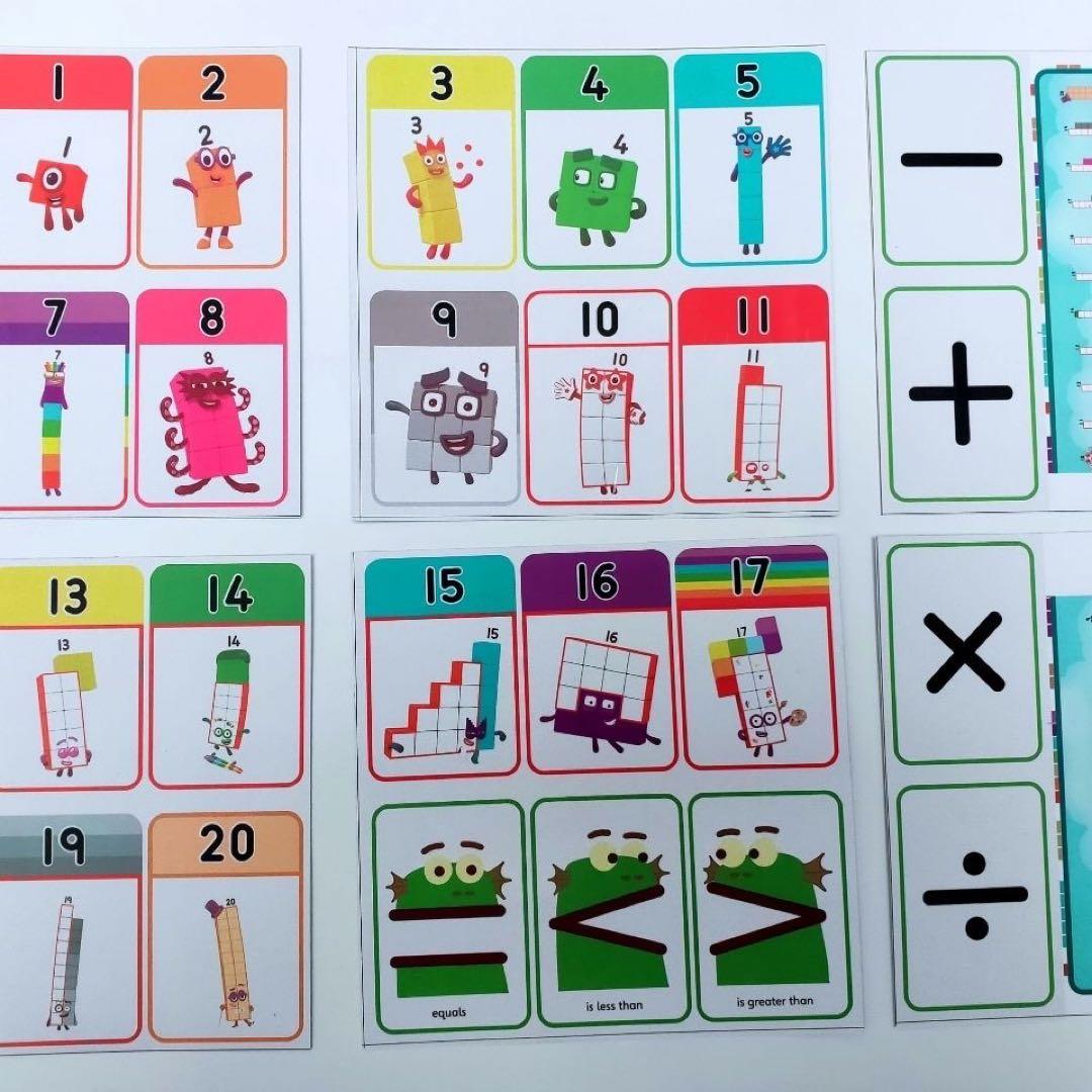 ナンバーブロックス シリーズ1-3 マイヤペン付 NumberBlocks 洋書