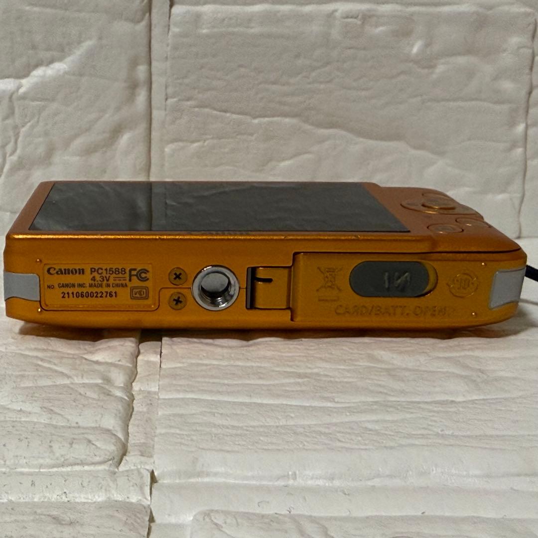 Canon IXY 210F オレンジ 本体+充電器+バッテリー 動作確認済