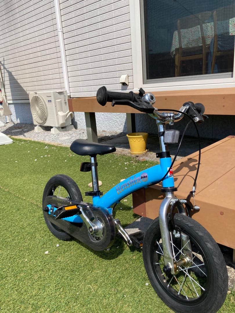 【美品】へんしんバイク2 ブルー