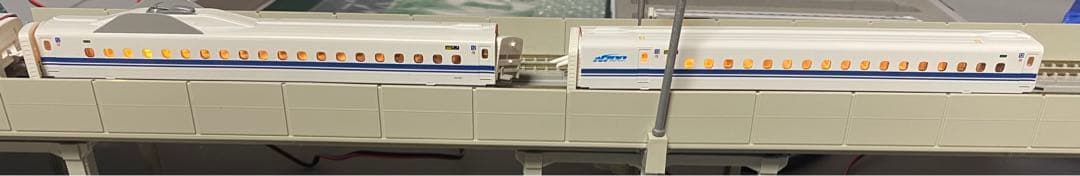 KATO N700系＋TOMIX700系(全車室内灯付き)