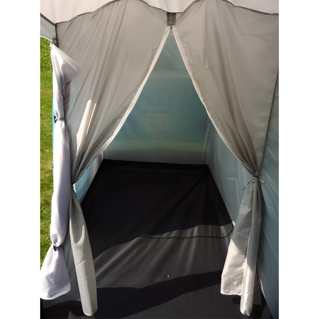 未使用　フォルクスワーゲンバス　テント　ブルー