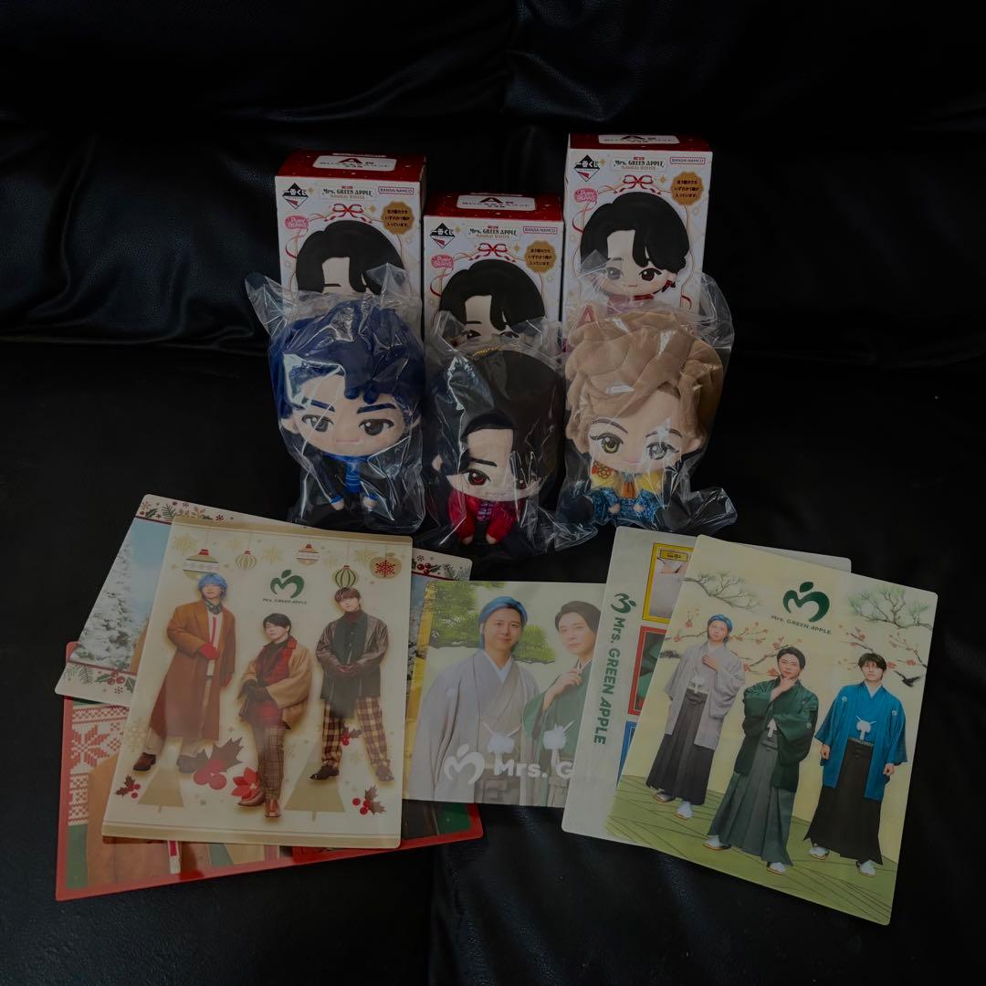 Mrs. GREEN APPLE ミセス 一番くじ A賞 ぬいぐるみ - メルカリ