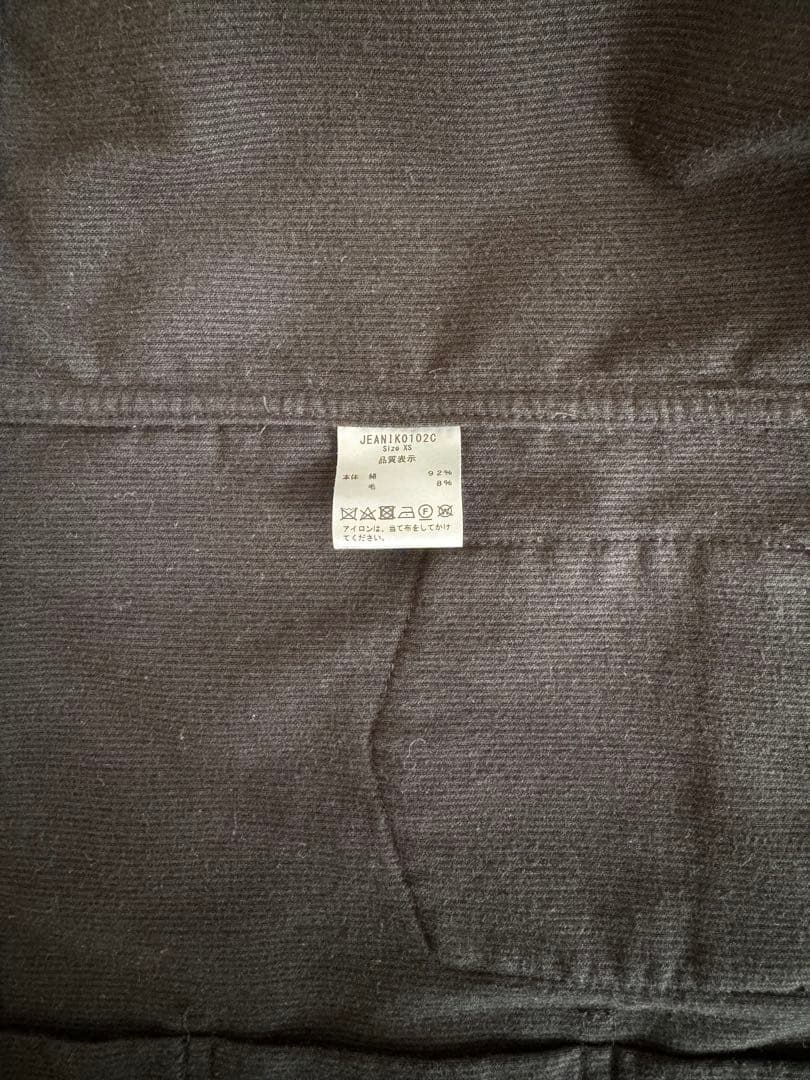 Jeanik ジーニック 2ndタイプ コーデュロイジャケット XS