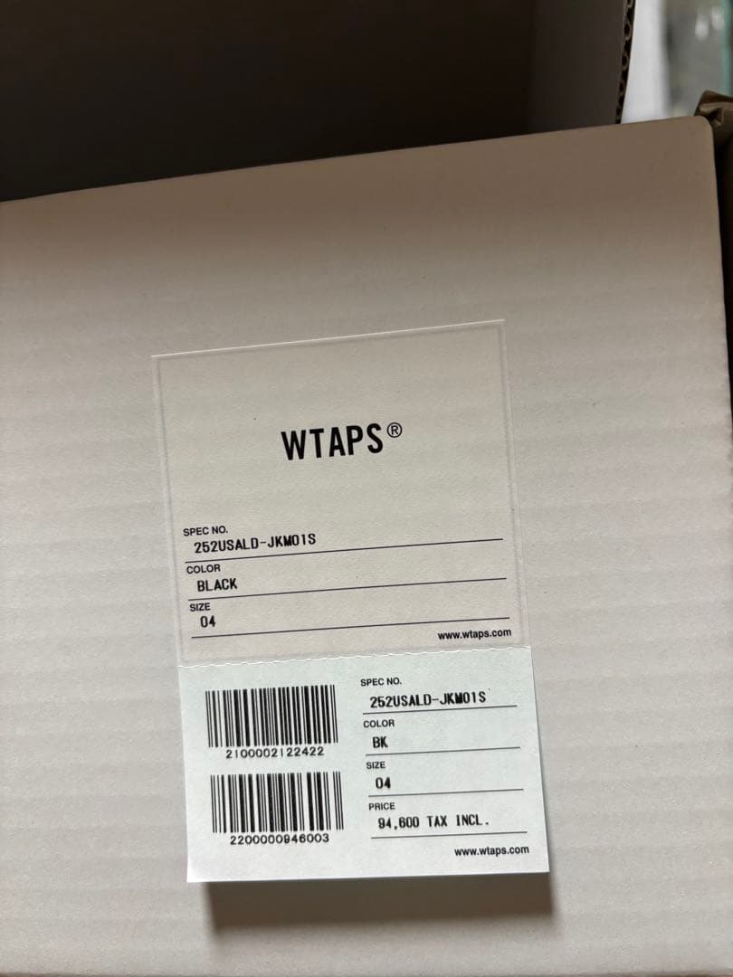 ジャケット・アウター WTAPS x Alpha MA-1 Core SPEC XL 04