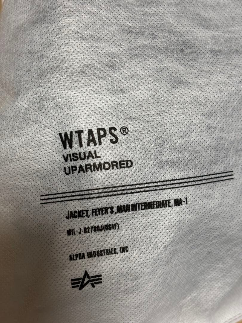 ジャケット・アウター WTAPS x Alpha MA-1 Core SPEC XL 04