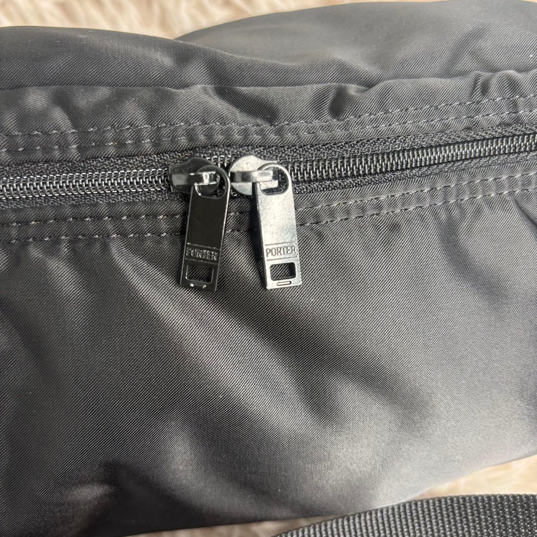 美品 ポーターPORTER タンカー ウエストバッグボディバッグ ロゴ綺麗